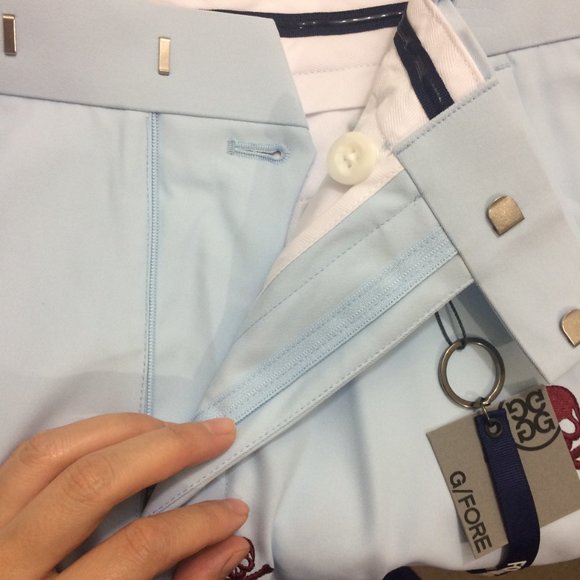 G/FORE Mens Killer Skulls Embroidery Golf Shorts - Picture 9 of 12